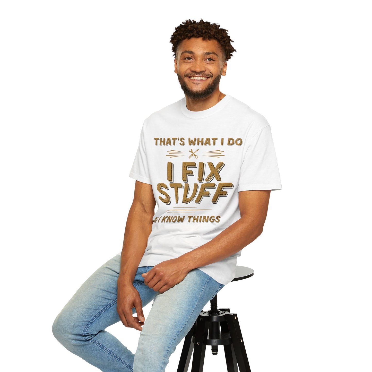 To My Dad | Unisex Garment-Dyed T-shirt
