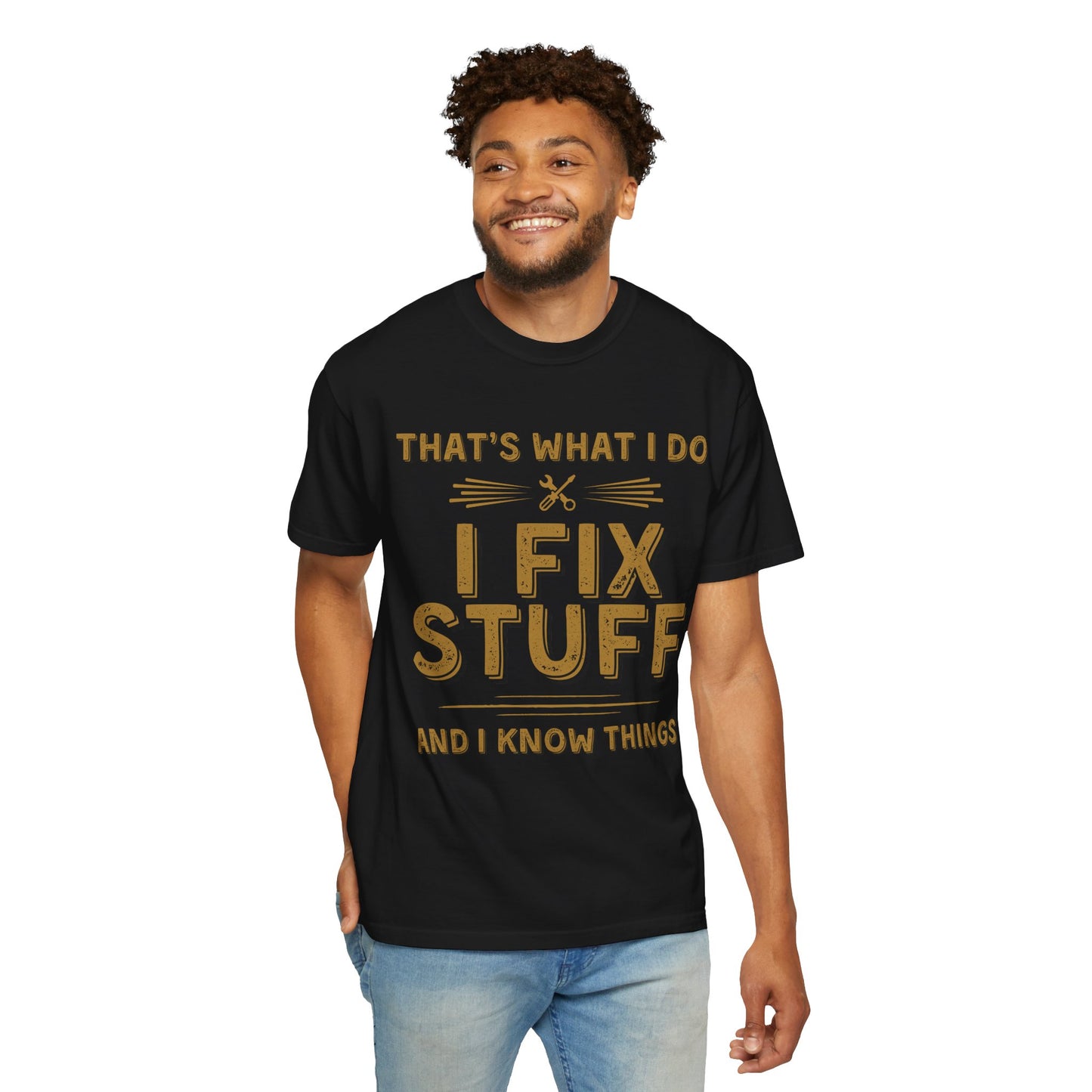 To My Dad | Unisex Garment-Dyed T-shirt