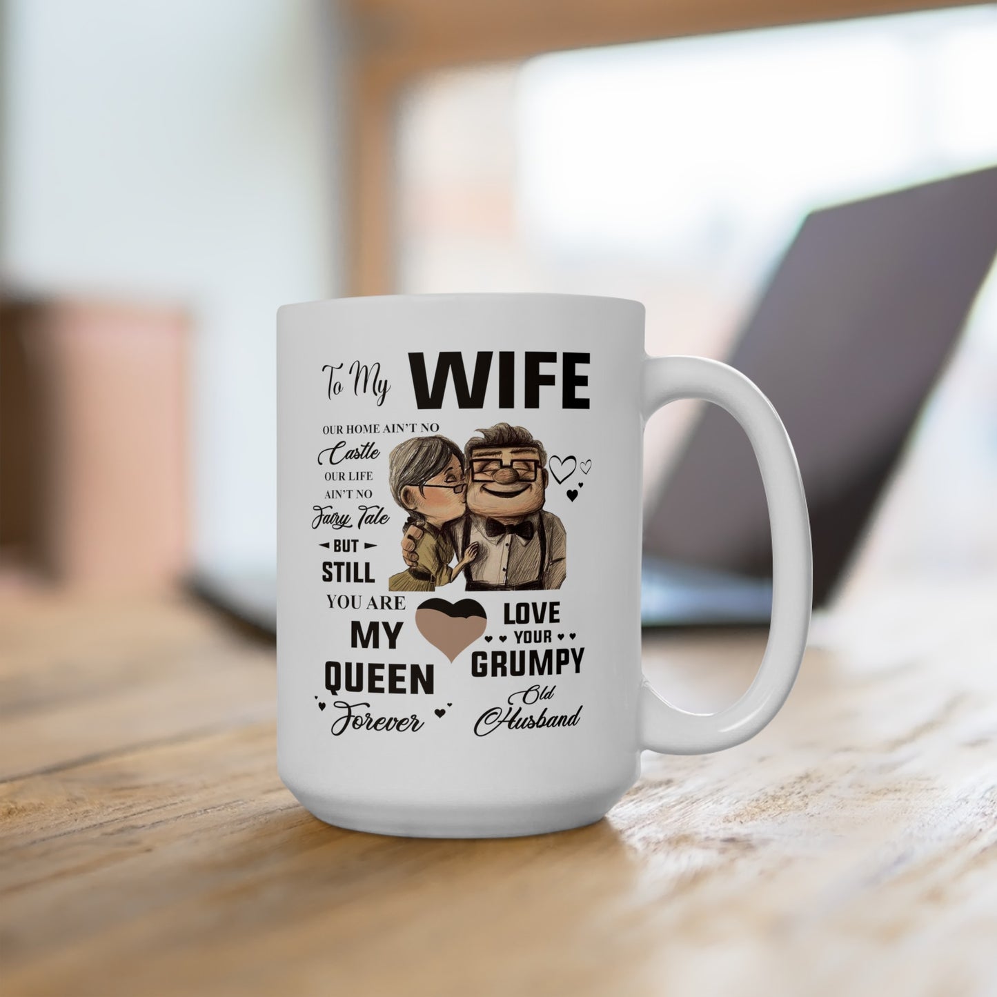To My Wife | Ceramic Mug, (11oz, 15oz)