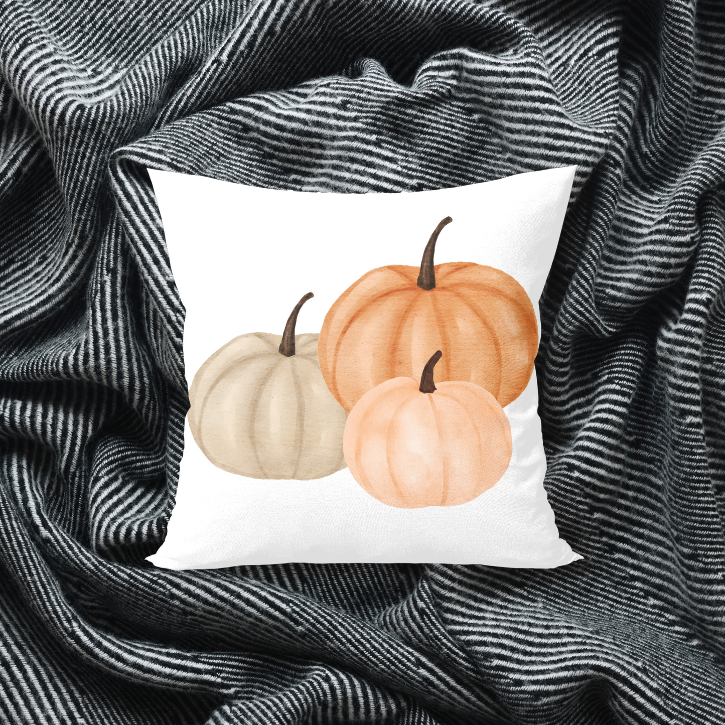 THREE PUMPKINS PILLOW