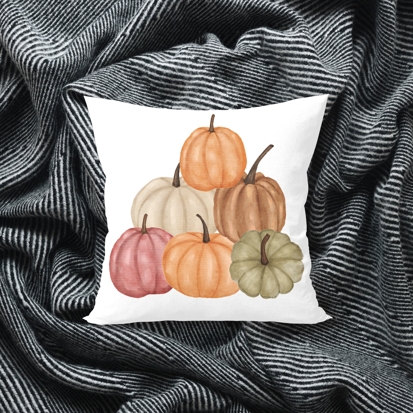 SIX PUMPKINS PILLOW
