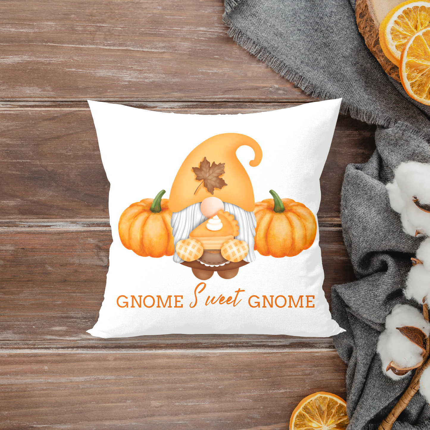 PIECE OF THE PIE GNOME PILLOW
