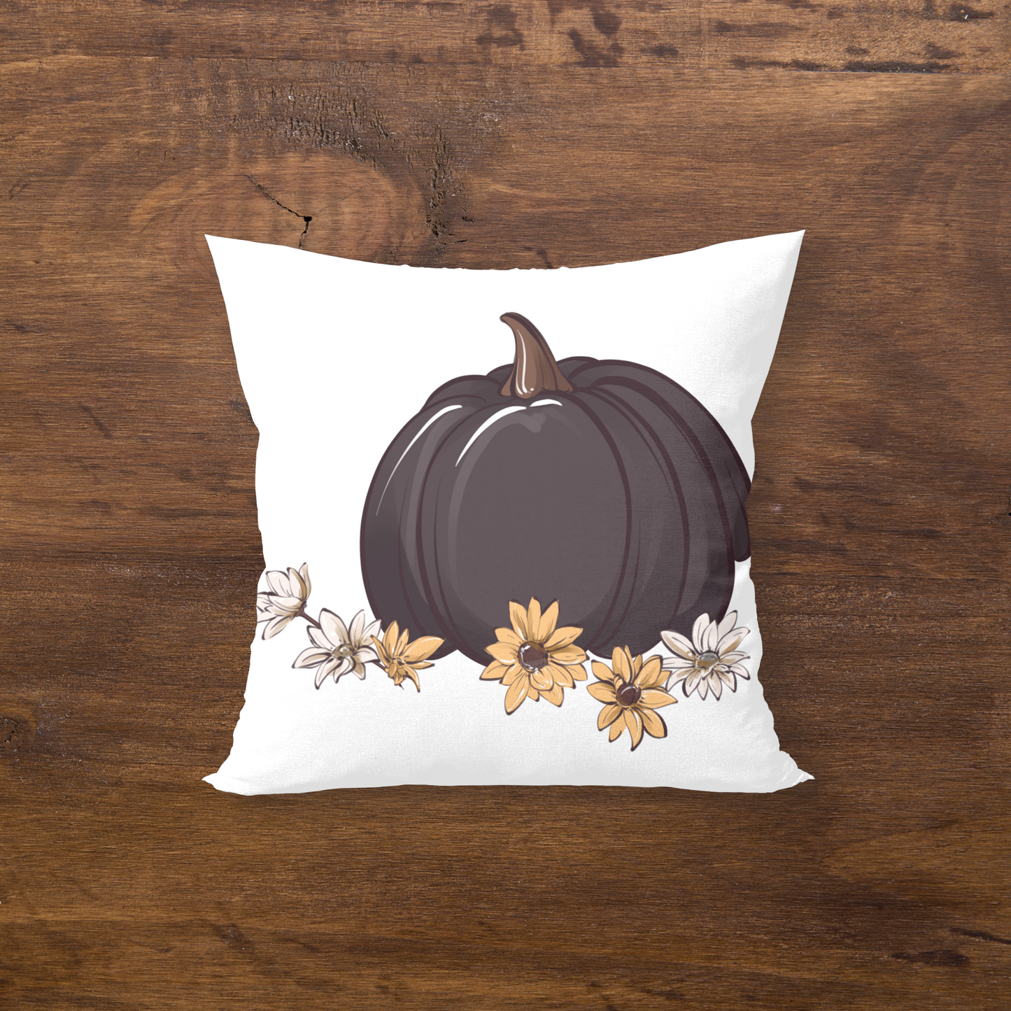 BROWN PUMPKIN PILLOW