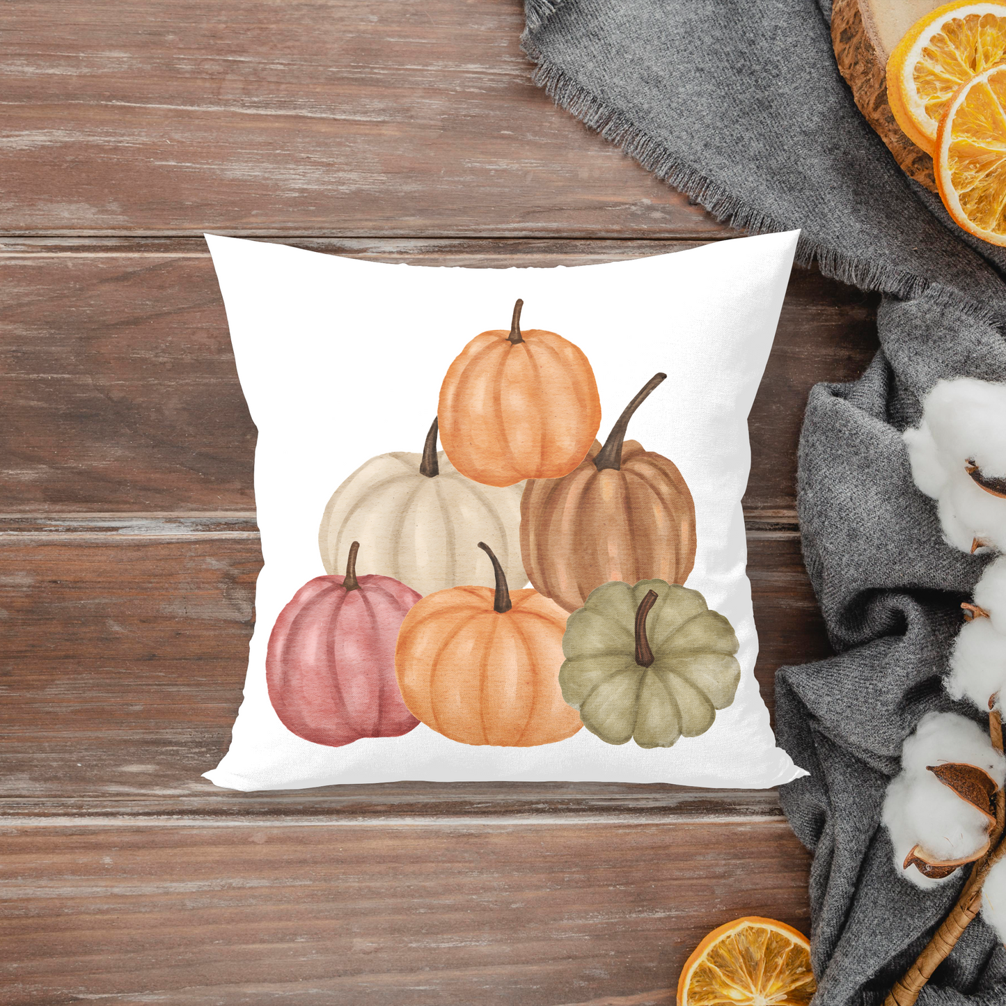 SIX PUMPKINS PILLOW