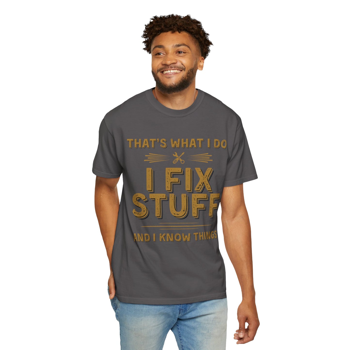To My Dad | Unisex Garment-Dyed T-shirt