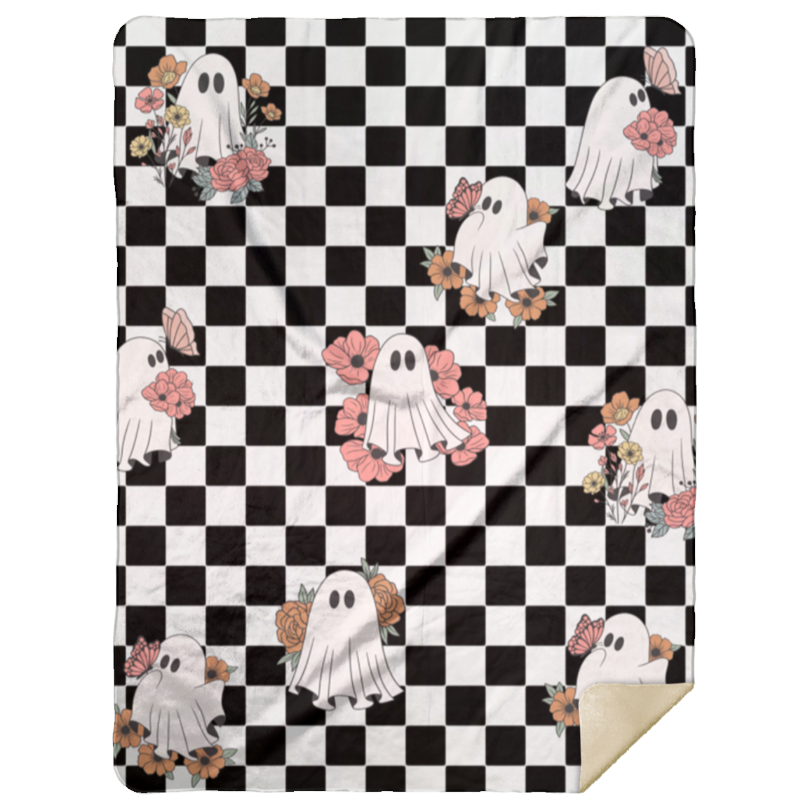 CUTE GHOST BLANKET | HALLOWEEN