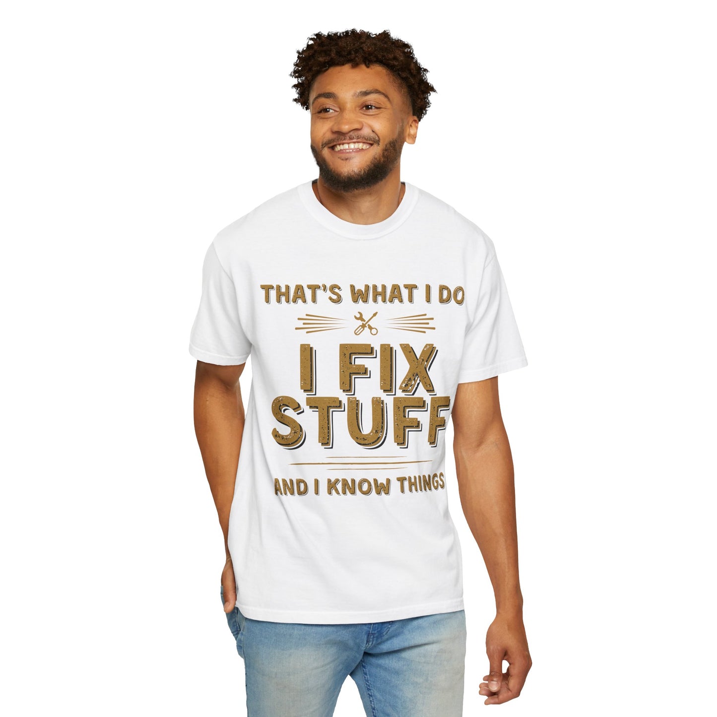 To My Dad | Unisex Garment-Dyed T-shirt