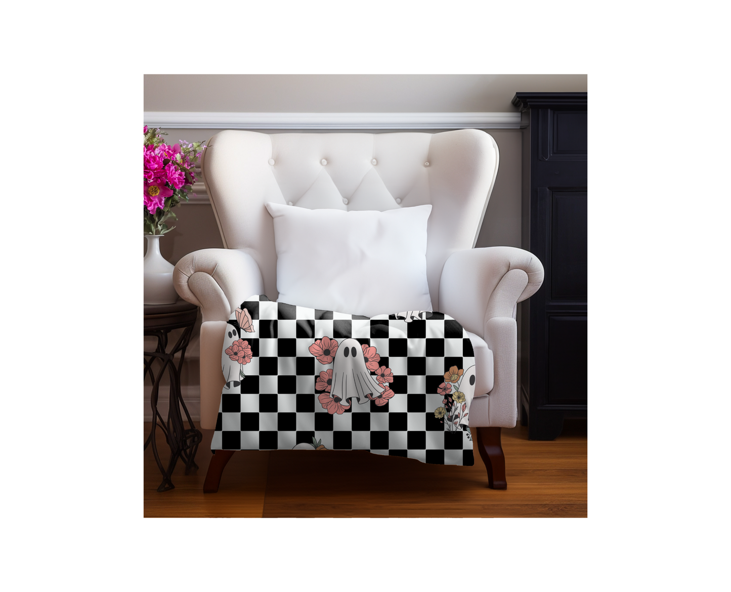 CUTE GHOST BLANKET | HALLOWEEN