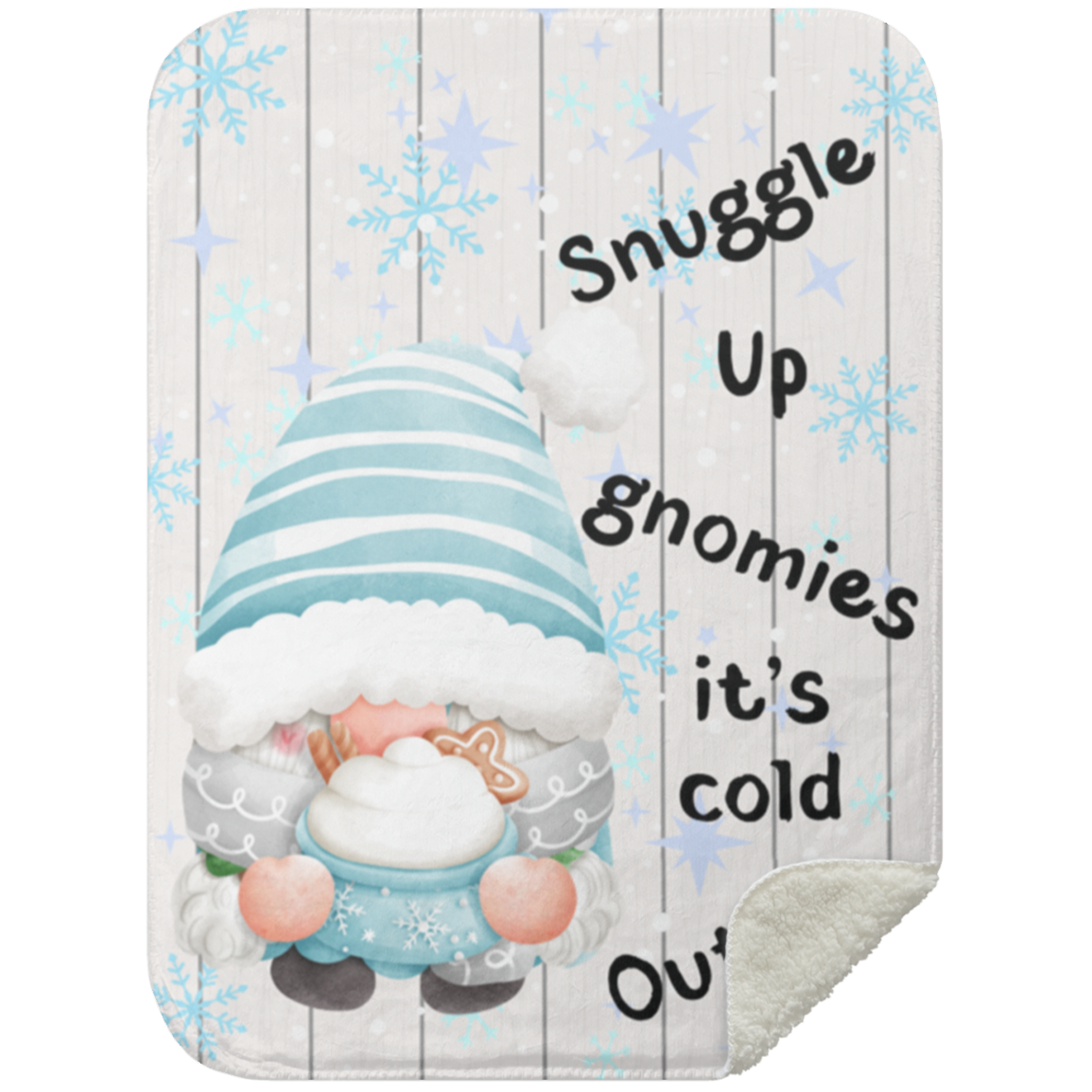 SNUGGLE UP GNOMIES BLANKET | CHRISTMAS GIFT