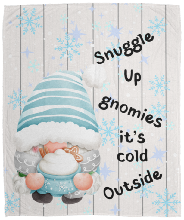 SNUGGLE UP GNOMIES BLANKET | CHRISTMAS GIFT