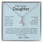 To My Beautiful Daughter | Alluring Beauty Necklace