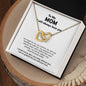To My Mom | Interlocking Hearts Necklace