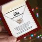 To My Mom | Interlocking Hearts Necklace