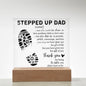 To My Dad | Square Acrylic Plaque