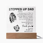 To My Dad | Square Acrylic Plaque