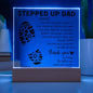 To My Dad | Square Acrylic Plaque