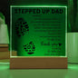 To My Dad | Square Acrylic Plaque