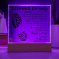 To My Dad | Square Acrylic Plaque
