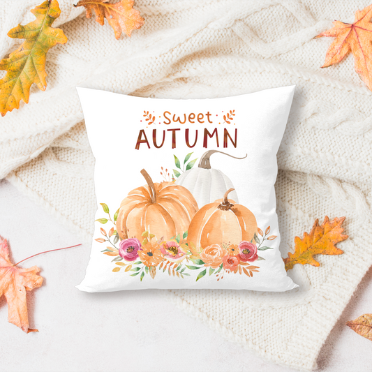 SWEET AUTUMN PUMPKINS PILLOW