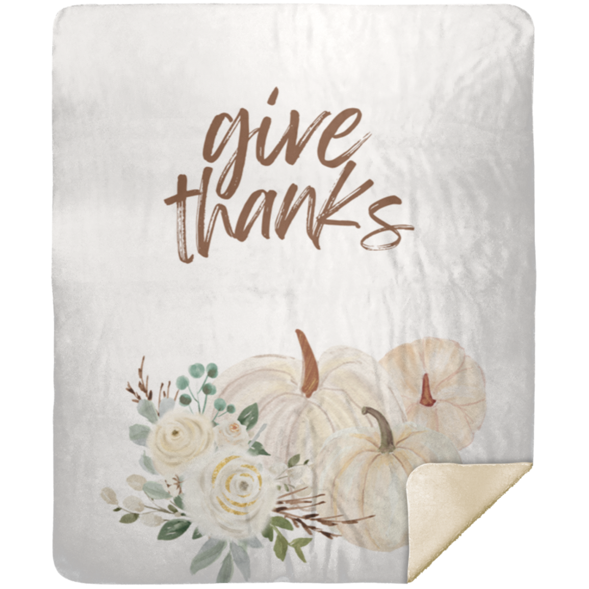 GIVE THANKS BLANKET | THANKSGIVING