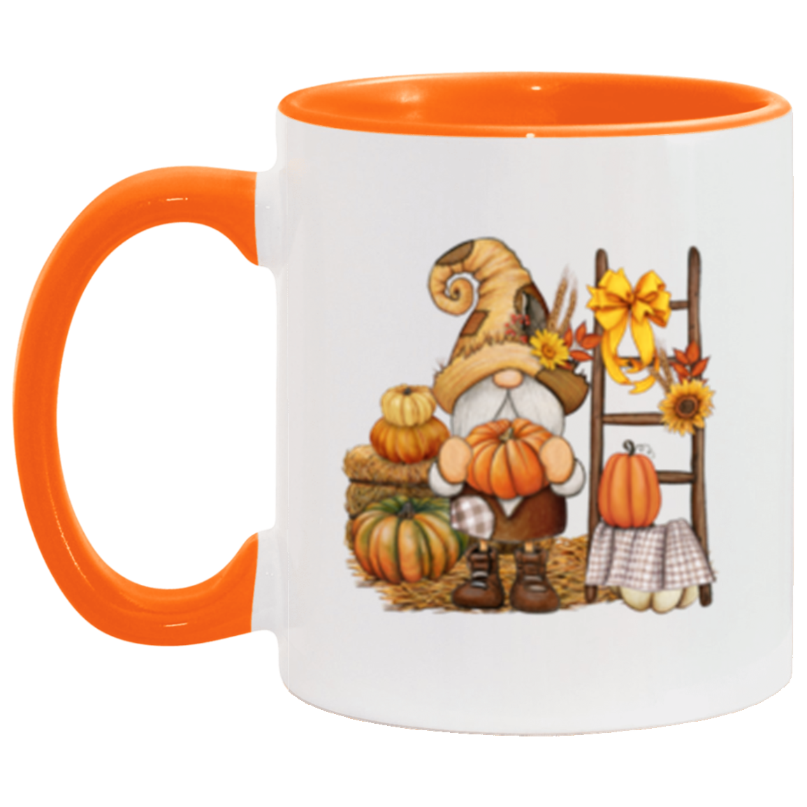 GNOME PUMPKIN STAND 11oz Accent Mug