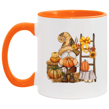 GNOME PUMPKIN STAND 11oz Accent Mug
