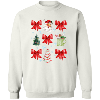 Christmas Coquette Bow T-shirt | Sweatshirt