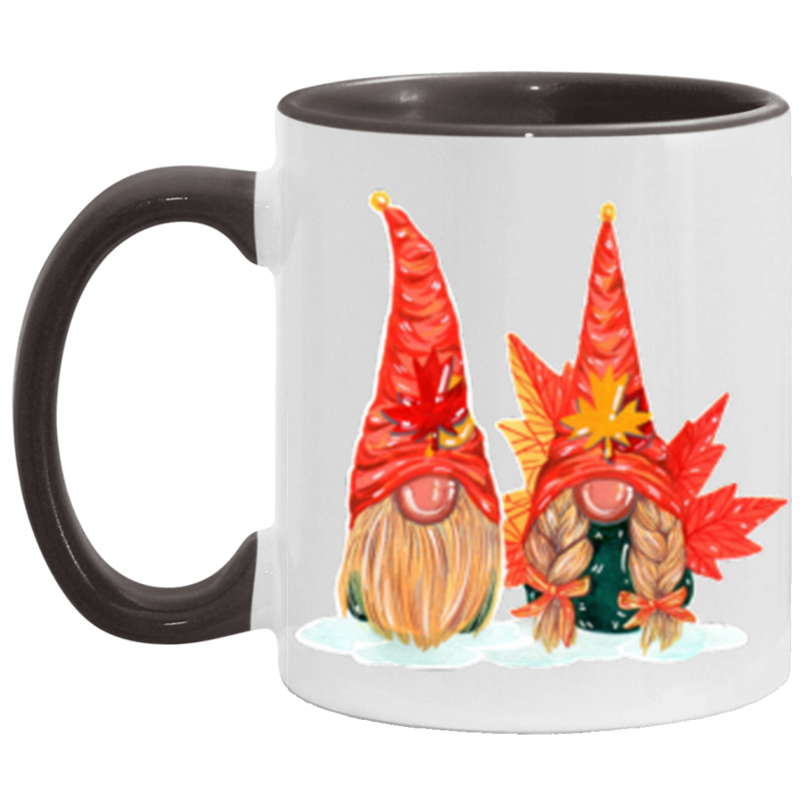 GNOME COUPLE 11oz Accent Mug