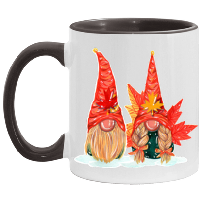 GNOME COUPLE 11oz Accent Mug