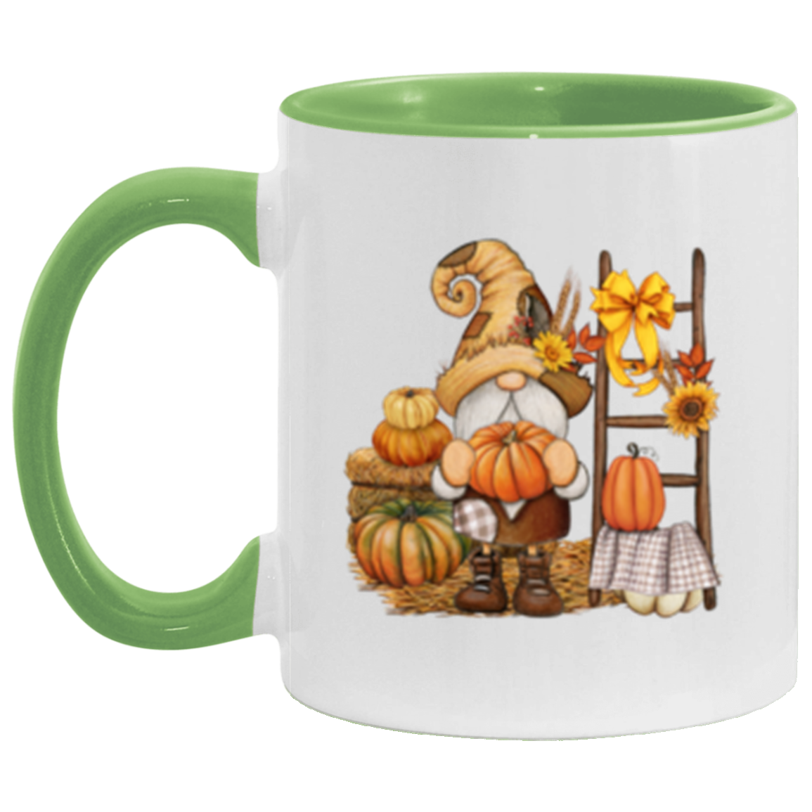GNOME PUMPKIN STAND 11oz Accent Mug