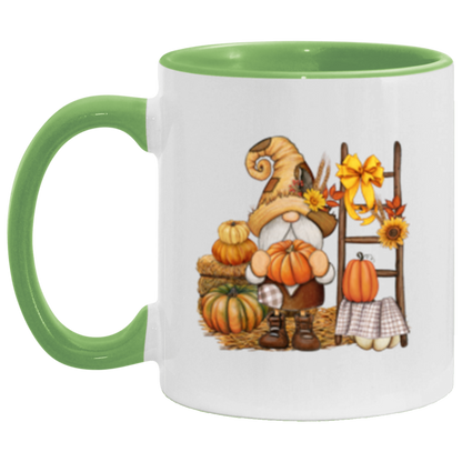 GNOME PUMPKIN STAND 11oz Accent Mug