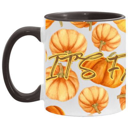 PUMPKIN PRINT 11Oz  ACCENT MUGS