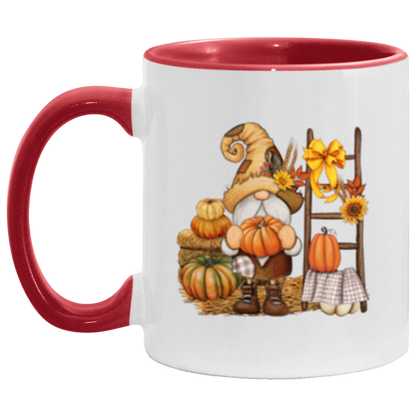 GNOME PUMPKIN STAND 11oz Accent Mug