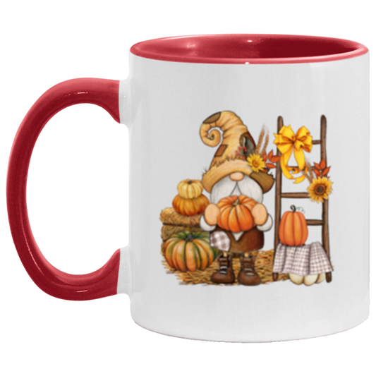 GNOME PUMPKIN STAND 11oz Accent Mug