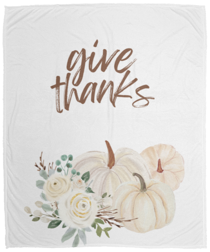 GIVE THANKS BLANKET | THANKSGIVING