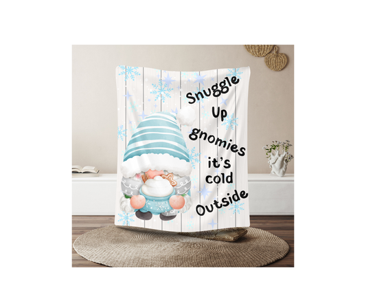 SNUGGLE UP GNOMIES BLANKET | CHRISTMAS GIFT